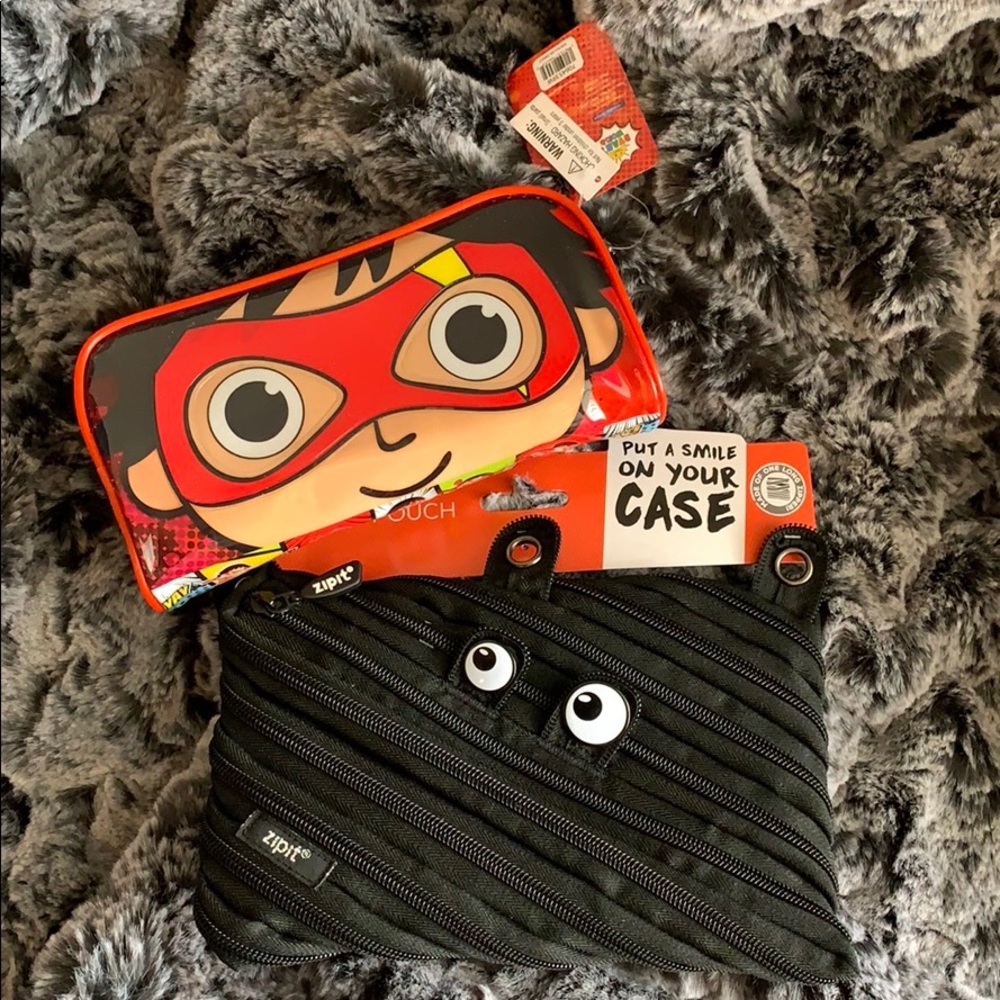 Ryan’s World & Zip It Face Pouch